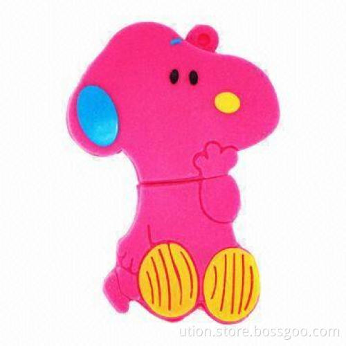 Snoopy USB Flash Memory with 1 to 32GB Memory Capacity, Free Printing and Packaging